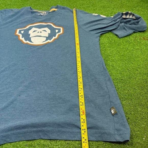 Howler Bros Men's Size Medium Graphic T-Shirt Logo Long Sleeve Blue - Picture 6 of 8